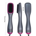 black Hair Dryer Brush LESCOLTON One Step Hair Dryer and Styler with Negative Ion for Reducing Frizz and Static