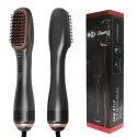 black Hair Dryer Brush LESCOLTON One Step Hair Dryer and Styler with Negative Ion for Reducing Frizz and Static