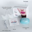 Lescolton Lip Plumper Device Lip Plumping Fuller Lips Rechargeable Lip Enhancer Tool Light Therapy Lip Care Anti-Aging for Sexy Lips