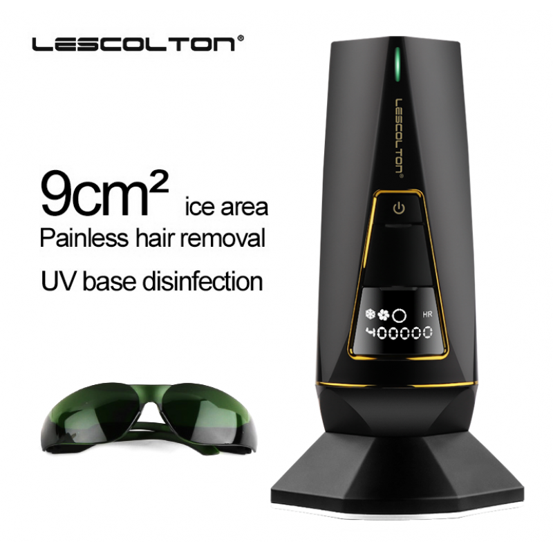 Lescolton IPL hair removal device for home use T015C black