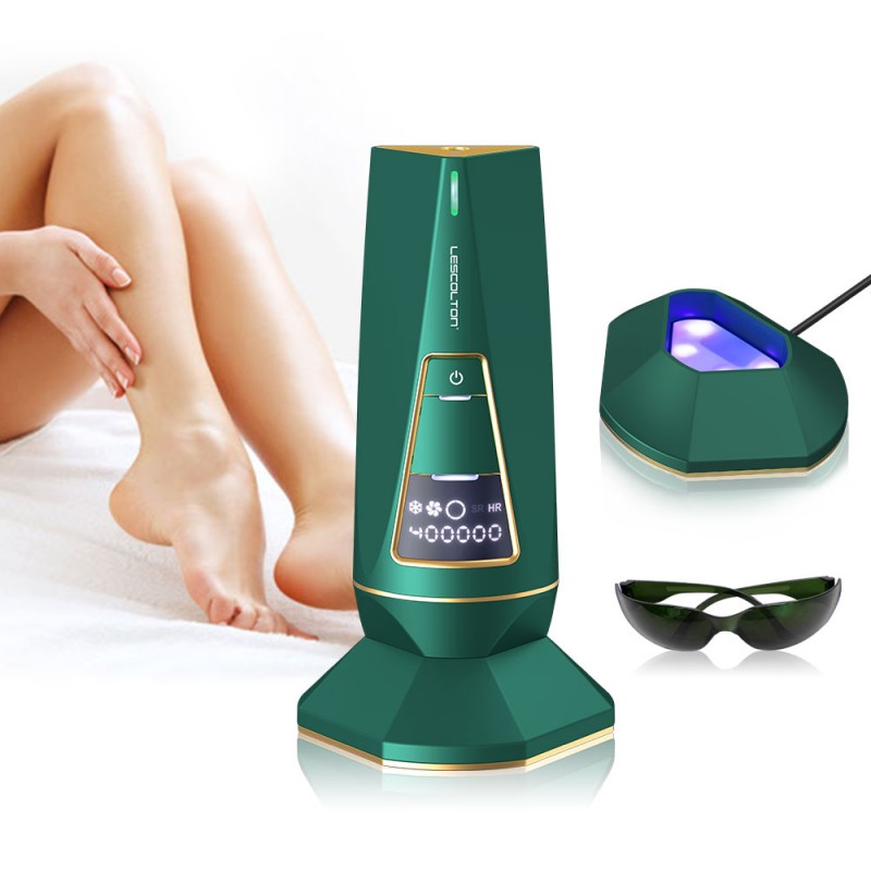 Lescolton IPL hair removal device for home use T015C green